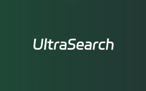 UltraSearch – 一个功能强大的磁盘文件搜索工具